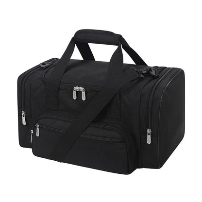 17-Inch Small Duffel Weekender Bag for Travel and Gym, Black